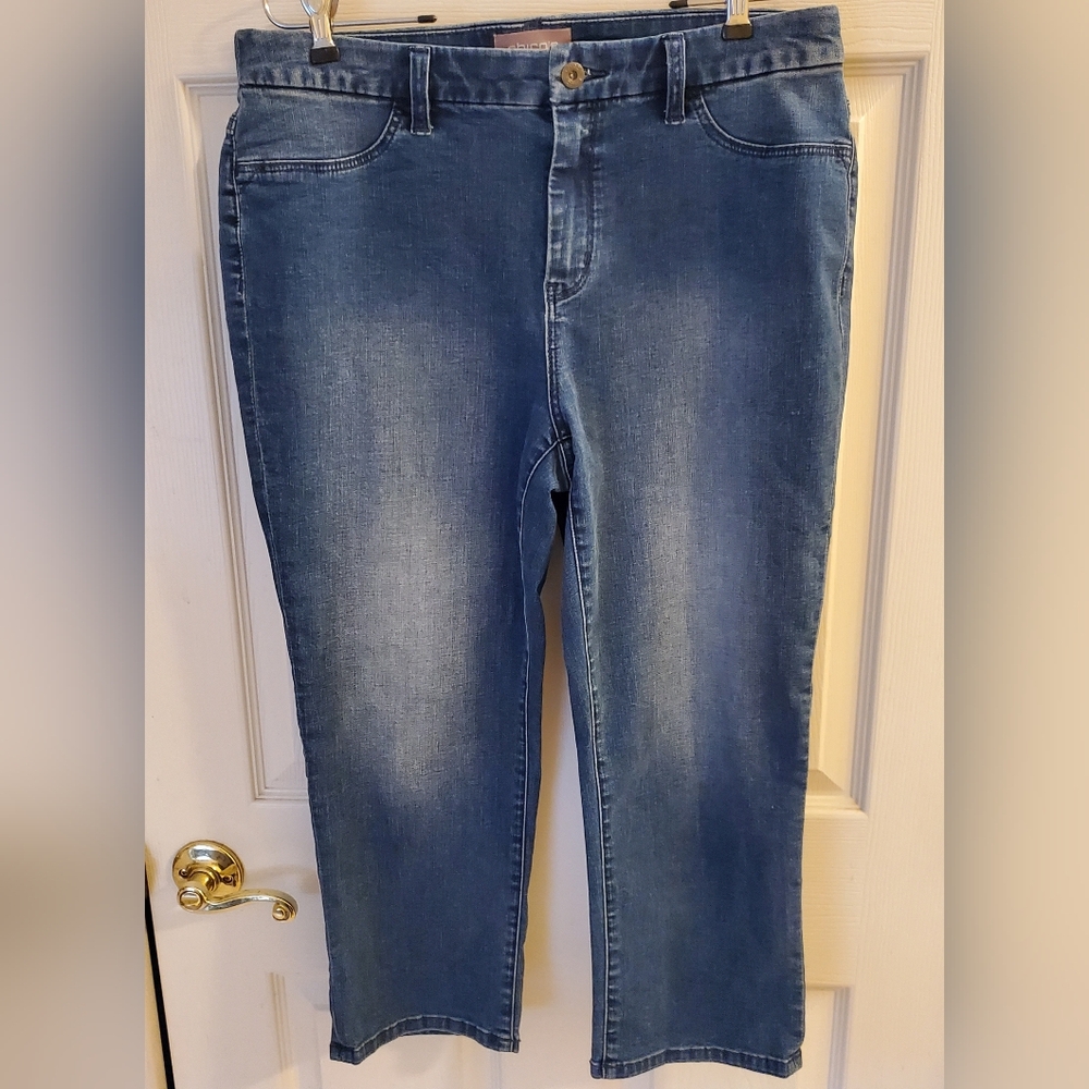 Chico's Denim Capri Jeans Size 8